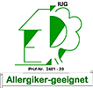 IUG Geschikt voor mensen met een allergie